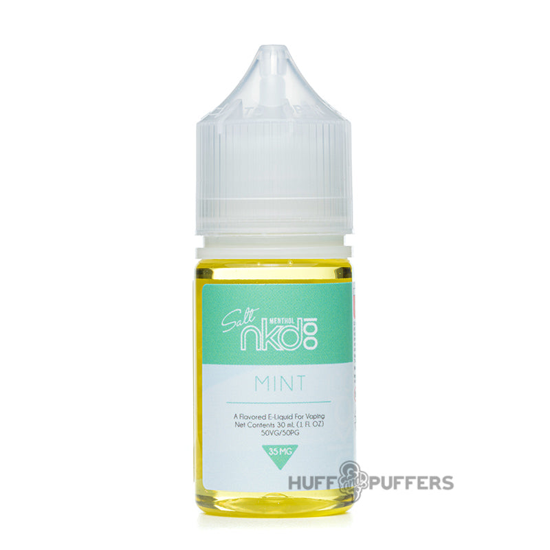 nkd 100 salt menthol mint 30ml e-juice bottle arctic cool mint