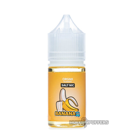 orgnx salt banana ice 30ml e-juice bottle
