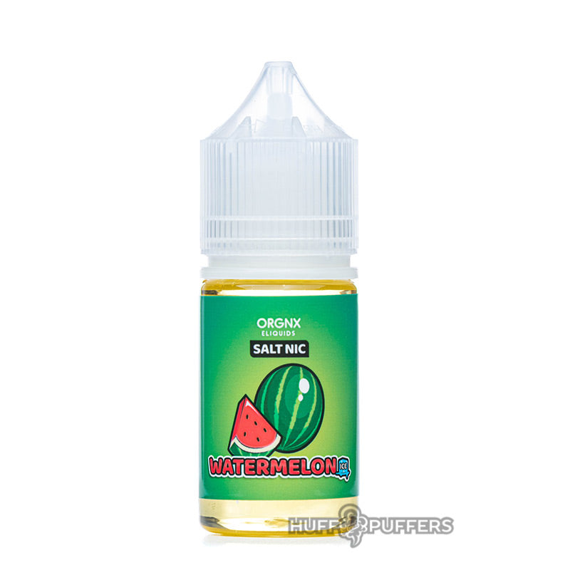 orgnx salt watermelon ice 30ml e-juice bottle