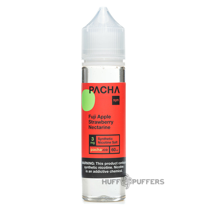 Fuji Apple Strawberry Nectarine E-Juice 60mL | Pacha Syn – Huff 