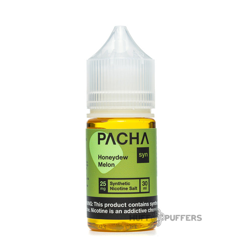 pacha syn salt honeydew melon 30ml e-juice bottle