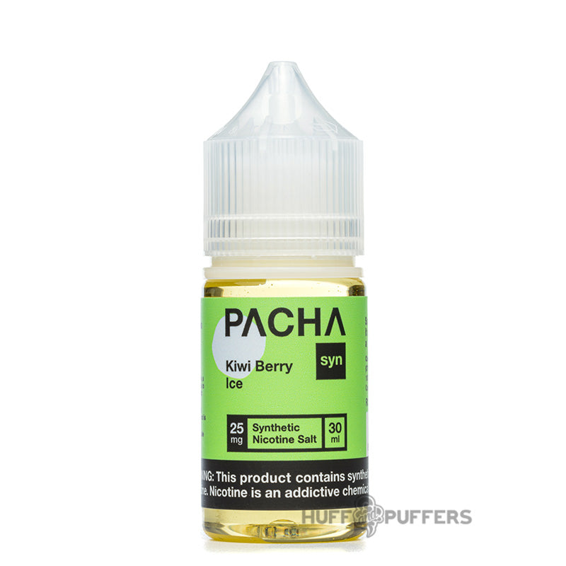 pacha syn salt kiwi berry ice 30ml e-juice bottle