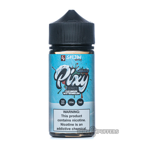 pixy series cucumber watermelon chilled 100ml e-juice bottle by shijin vapor