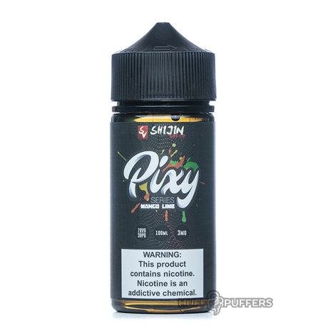 pixy series mango lime 100ml e-juice bottle by shijin vapor