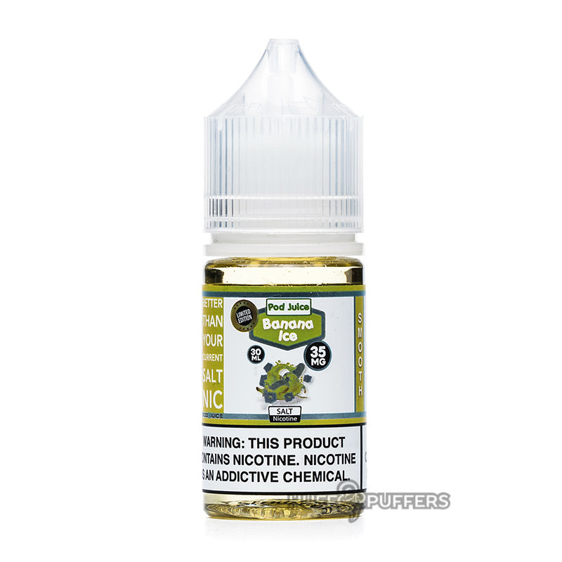 pod juice banana ice 30ml bottle