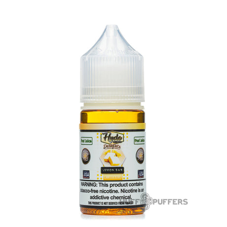 pod juice hyde desserts lemon bar 30ml salt nicotine e-juice bottle