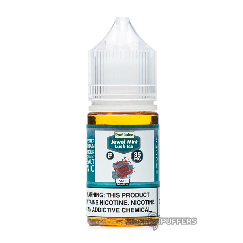 F: Jewel Mint Lush FREEZE SALT - Pod Juice - Big D Vapor Nicotine Salt F: Jewel Mint Lush FREEZE SALT - Pod Juice - Big D Vapor Nicotine Salt