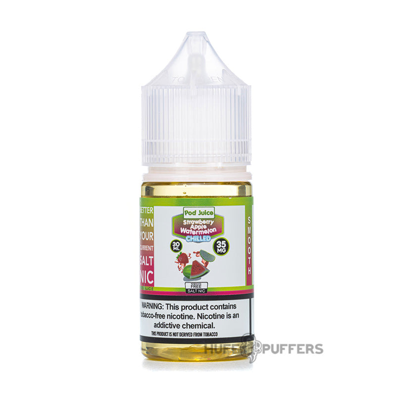 Strawberry Apple Watermelon Freeze Salt Nic | Pod Juice Strawberry Apple Watermelon Freeze Salt Nic | Pod Juice