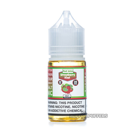 pod juice strawberry kiwi 30ml salt nicotine e-juice bottle