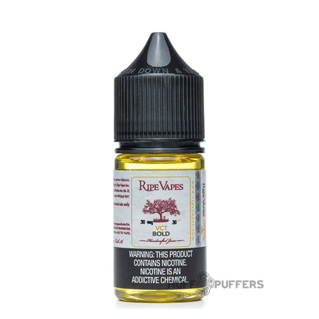 ripe vapes salt vct bold 30ml e-juice bottle