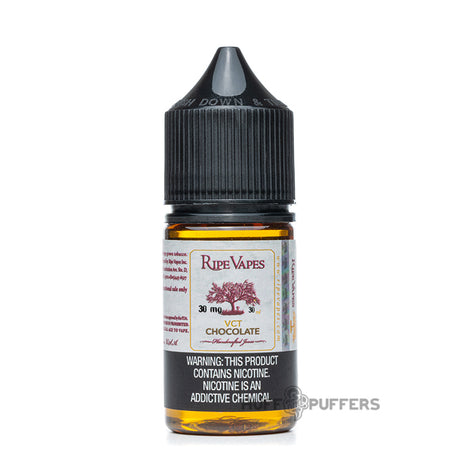 ripe vapes salt vct chocolate noir 30ml e-juice bottle