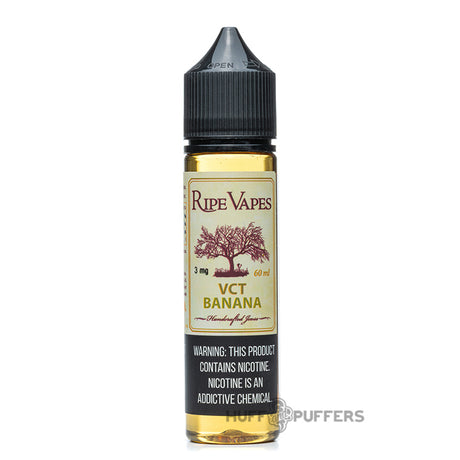 ripe vapes vct banana 60ml e-juice bottle