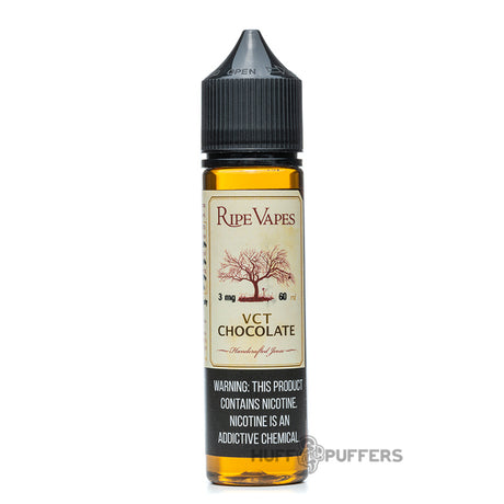 ripe vapes vct chocolate 60ml e-juice bottle