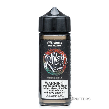 ruthless vapor strizzy 120ml e-juice bottle tfn