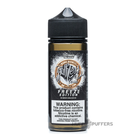 ruthless freeze edition tfn mango madness 120ml e-juice bottle