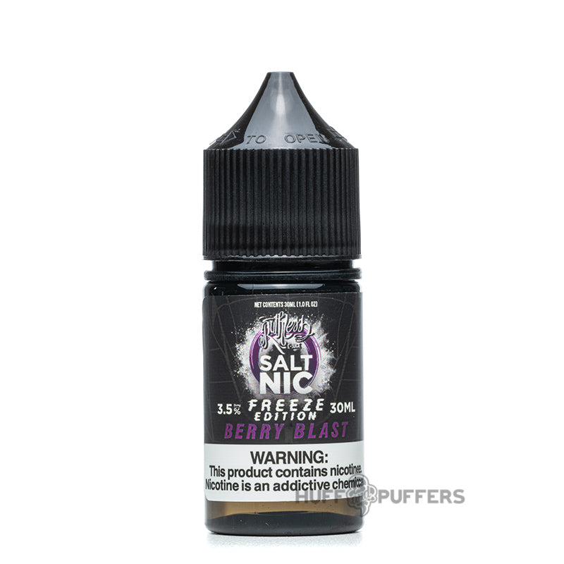 ruthless salt nic freeze edition berry blast 30ml e-juice bottle