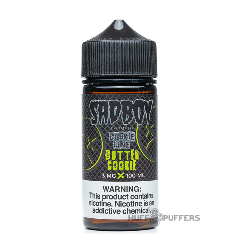 sadboy cookie line butter cookie 100ml e-juice bottle