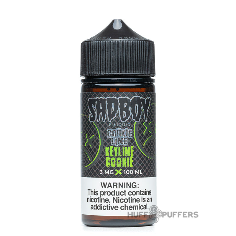 sadboy cookie line keylime cookie 100ml e-juice bottle