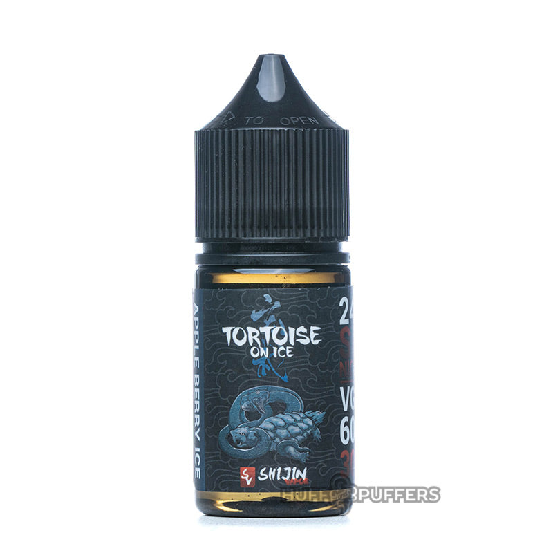shijin vapor salt tortoise on ice 30ml e-juice bottle
