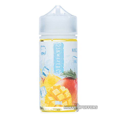 skwezed mango iced 100ml e-juice bottle