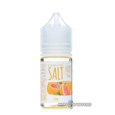 skwezed salt grapefruit 30ml e-juice bottle