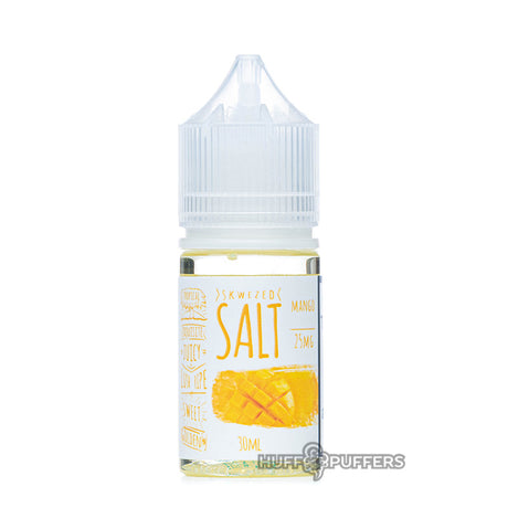 skwezed salt mango 30ml e-juice bottle