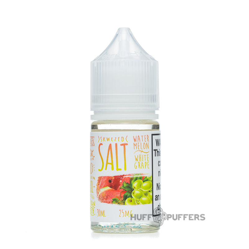 skwezed salt watermelon white grape 30ml e-juice bottle