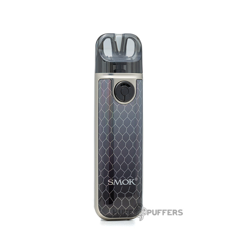 smok novo 4 mini pod kit in prism silver black cobra