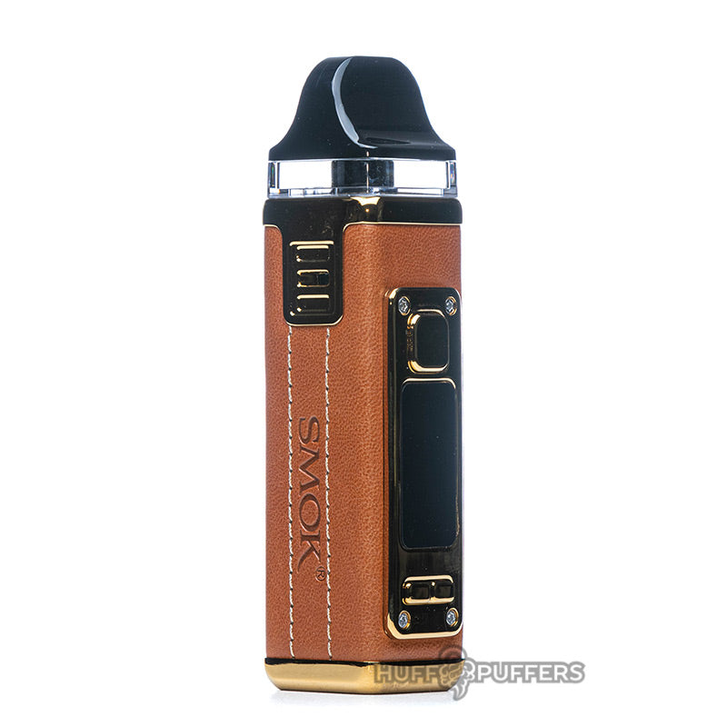 smok rpm 4 vape kit brown leather