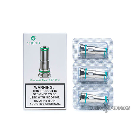 suorin air mesh 0.6 ohm coil with box packaging