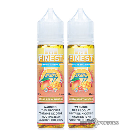 the finest fruit edition mango berry menthol 2 X 60ml e-juice bottles