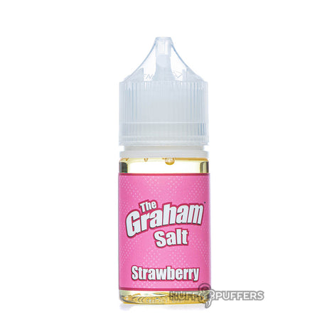 the graham salt strawberry 30ml e-juice bottle by mamasan e-liquid