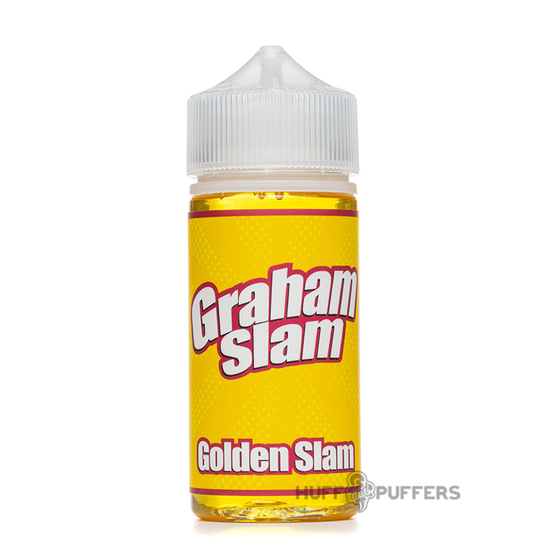 the mamasan the graham slam golden slam 100ml e-juice bottle