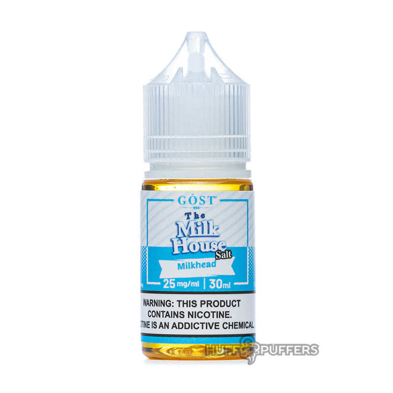 the milk house salt milkhead 30ml e-juice bottle