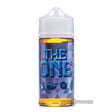 the one blueberry 100ml e-juice bottle by bread vape co.