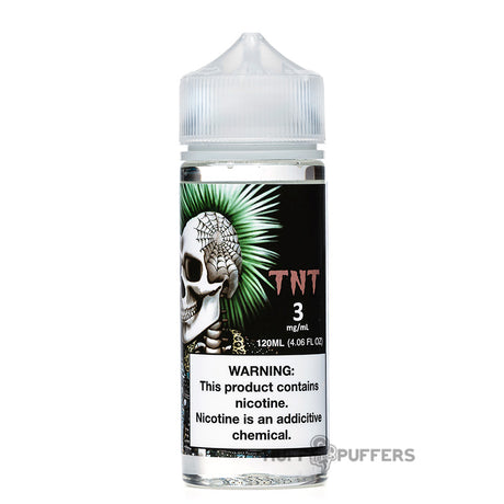 time bomb tnt 120ml e-juice bottle