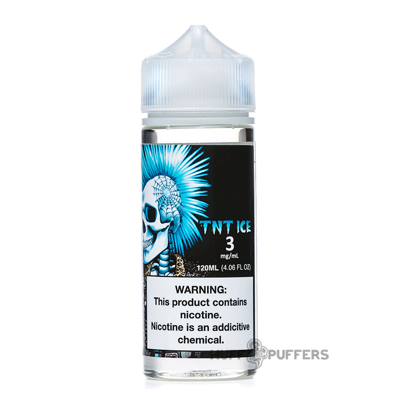 time bomb tnt ice 120ml e-juice bottle