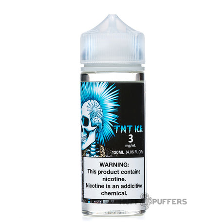 time bomb tnt ice 120ml e-juice bottle