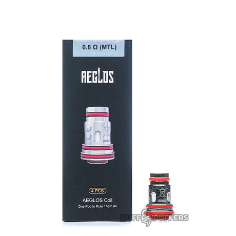 uwell aeglos 0.8 ohm mtl replacement coils 4 pack