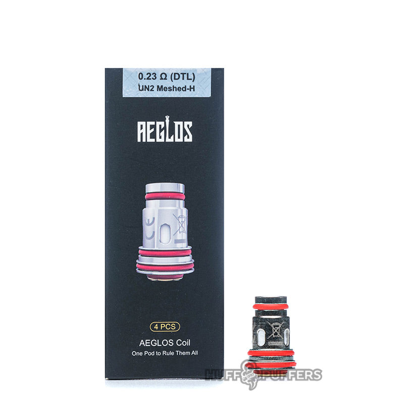 uwell aeglos replacement coils 0.23 ohm un2 meshed h 4 pack
