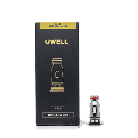 uwell pa coil un2 meshed-h 0.3 ohm coil with box package