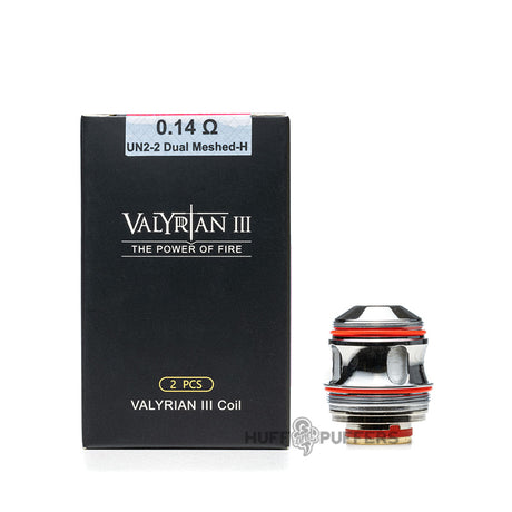 uwell valyrian 3 in2-2 dual meshed-h coil with packaging