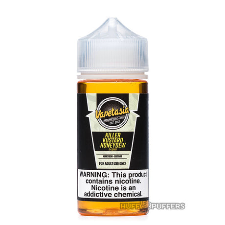 killer kustard honeydew 100ml e-liquid bottle by vapetasia