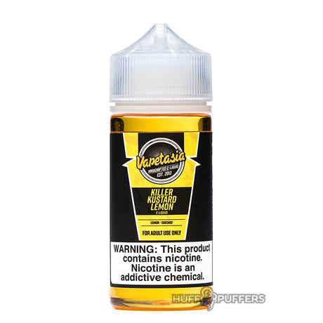 killer kustard lemon 100ml e-liquid bottle by vapetasia