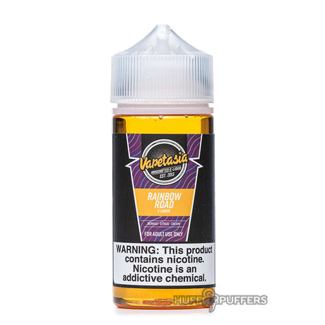 rainbow road 100ml e-liquid bottle by vapetasia