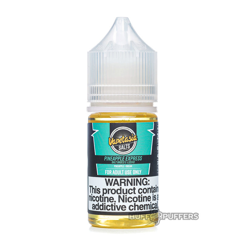vapetasia salts pineapple express 30ml e-juice bottle
