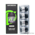 vaporesso luxe q mesh pods 1.0 ohm 4 pack with box packaging