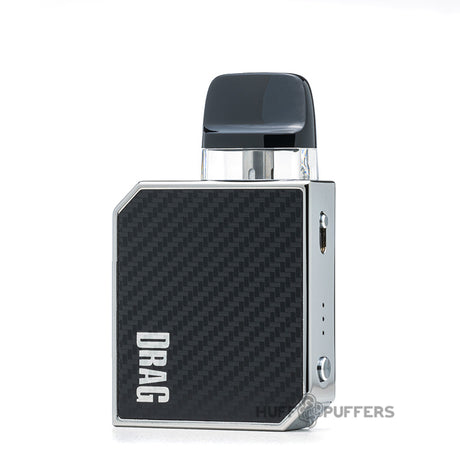 voopoo drag nano 2 pod system vape in carbon fiber