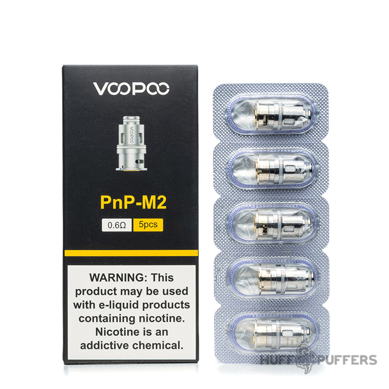 Voopoo PnP Replacement Coils 5 Pack $12.99 Voopoo PnP Replacement Coils 5 Pack $12.99