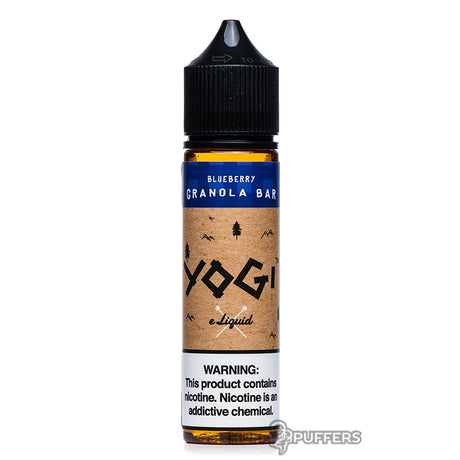 yogi blueberry granola bar 60ml e-juice bottle